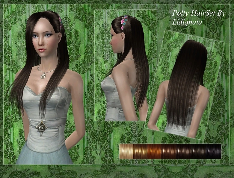 Polly hair mesh set